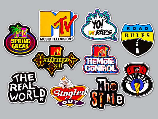 MTV Sticker Pack (10 Stickers) SET 1