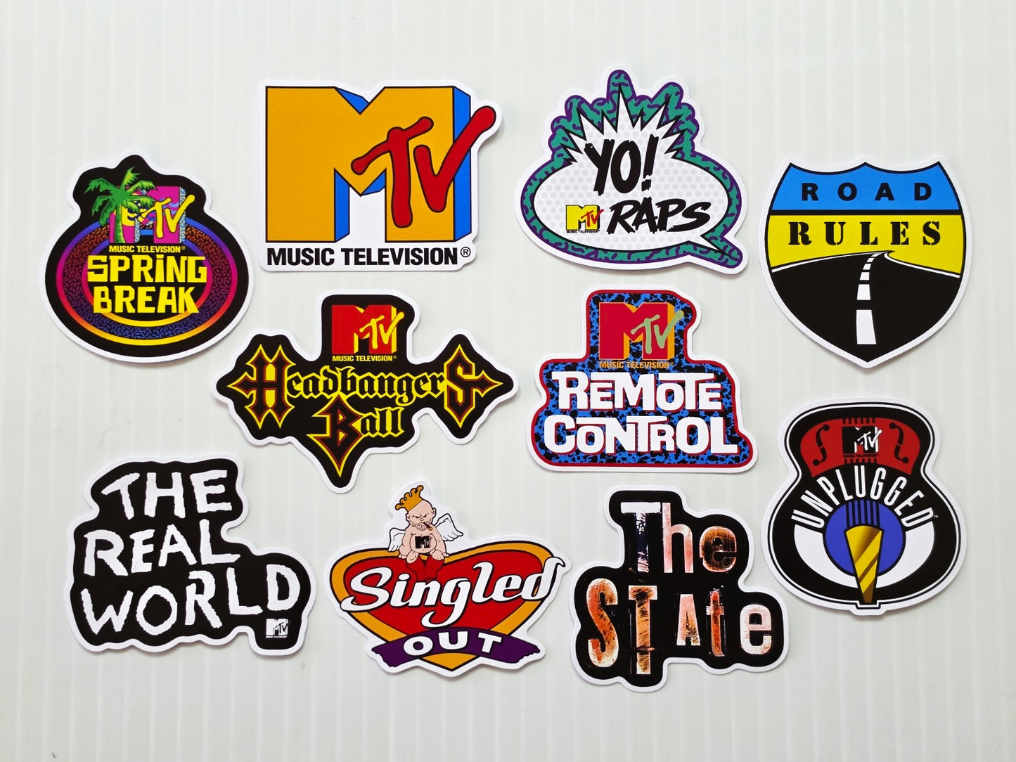 MTV Sticker Pack (10 Stickers) SET 1