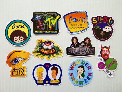 MTV Sticker Pack (10 Stickers) SET 2