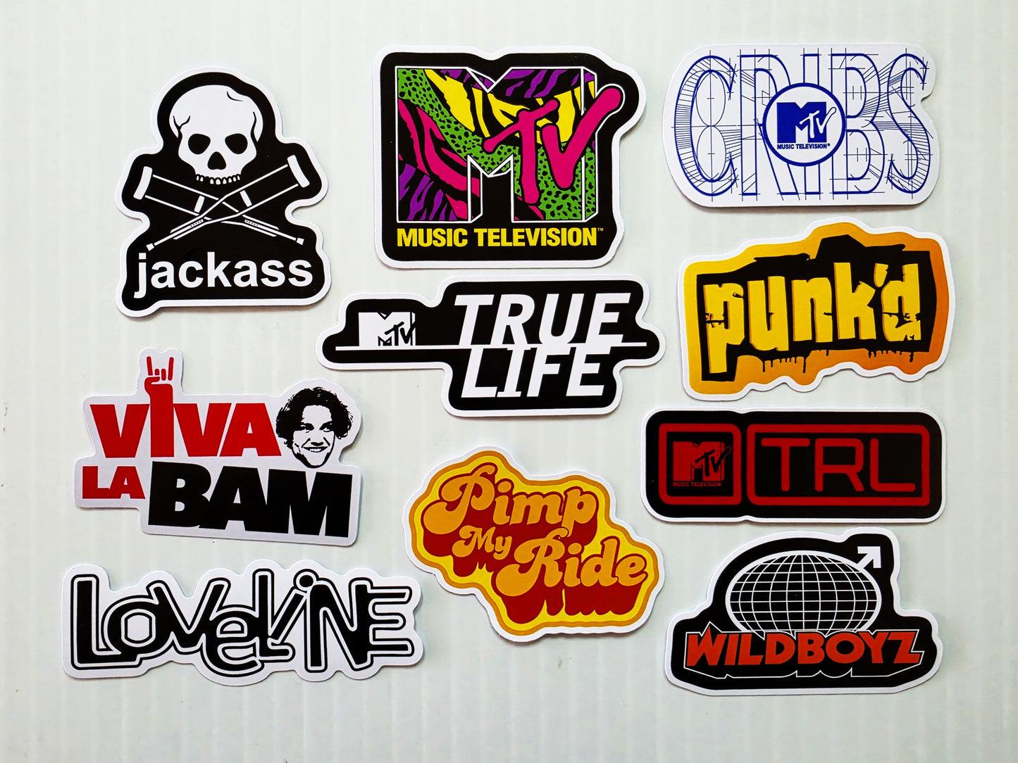 MTV Sticker Pack (10 Stickers) SET 3
