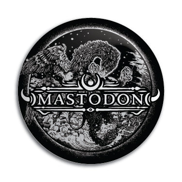 Mastodon 1" Button / Pin / Badge