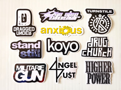 Melodic Hardcore Sticker Pack (10 Stickers) SET 2