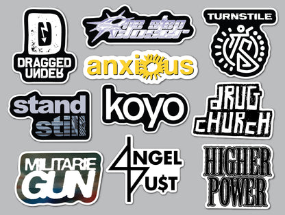 Melodic Hardcore Sticker Pack (10 Stickers) SET 2