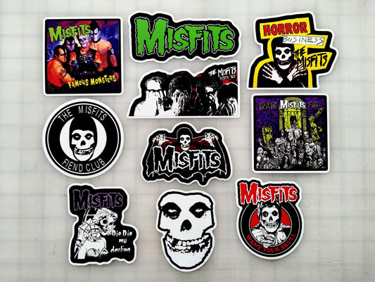 Misfits Sticker Pack (10 Stickers)