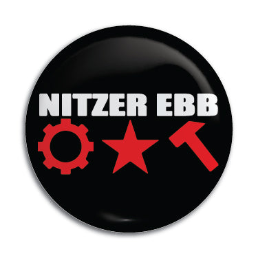 Nitzer Ebb 1" Button / Pin / Badge