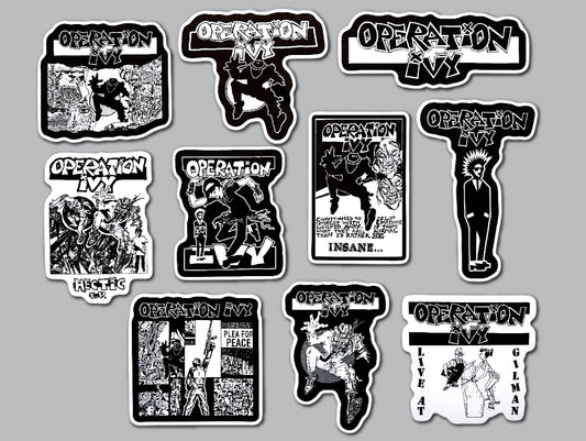 Operation Ivy Sticker Pack (10 Stickers)