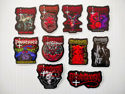 Possessed Sticker Pack (10 Stickers)