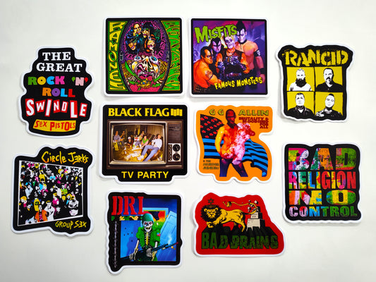 Punk Sticker Pack (10 Stickers) SET 24