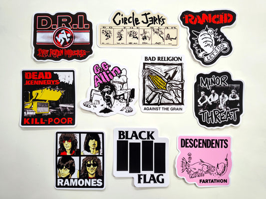 Punk Sticker Pack (10 Stickers) SET 27