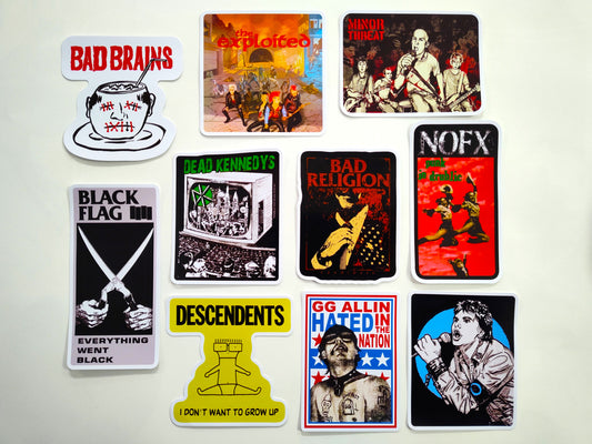 Punk Sticker Pack (10 Stickers) SET 28