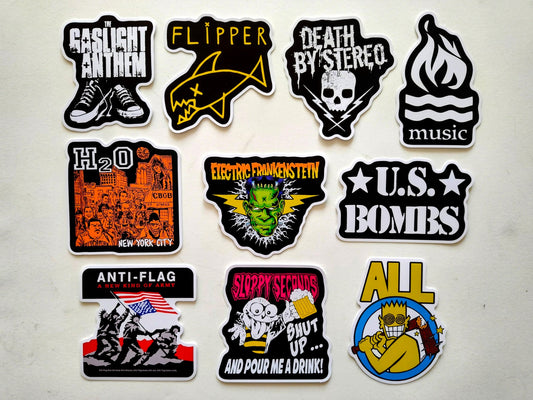 Punk Sticker Pack (10 Stickers) SET 29