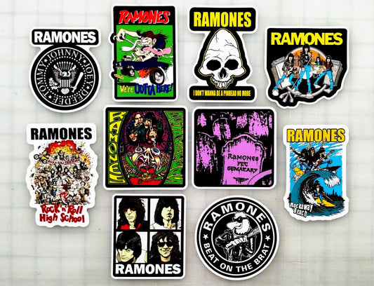 Ramones Sticker Pack (10 Stickers)