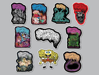 Sanguisugabogg Sticker Pack (10 Stickers)