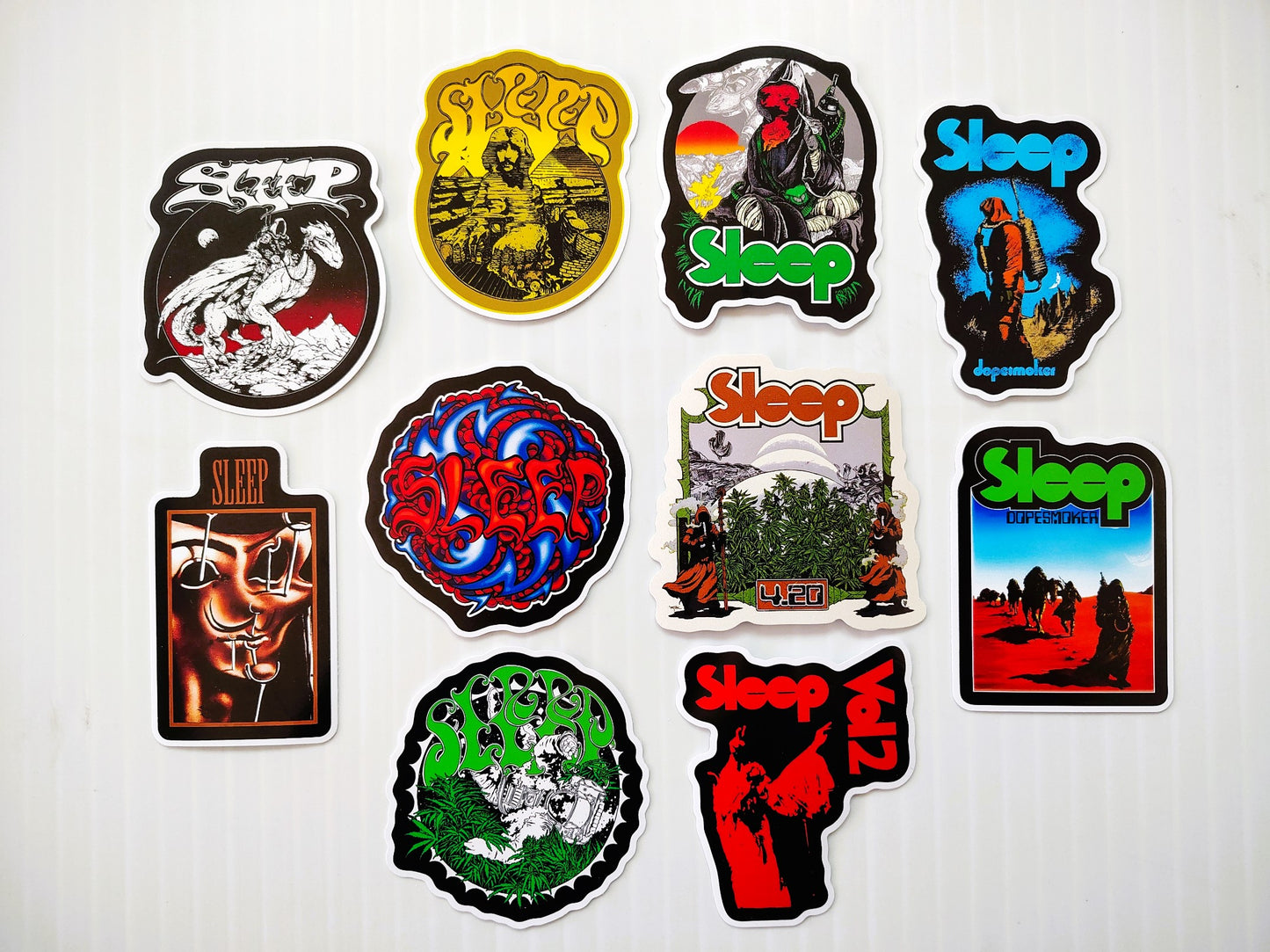 Sleep Sticker Pack (10 Stickers)