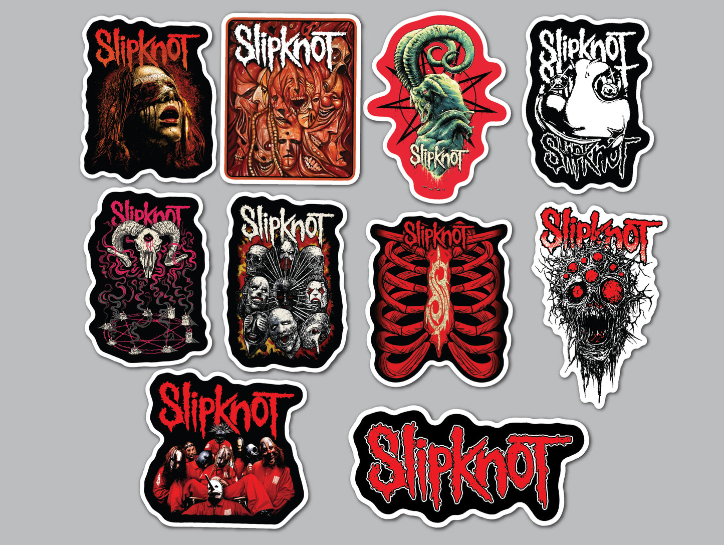 Slipknot Sticker Pack (10 Stickers)