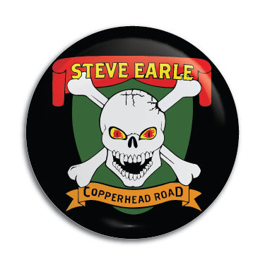 Steve Earle 1" Button / Pin / Badge