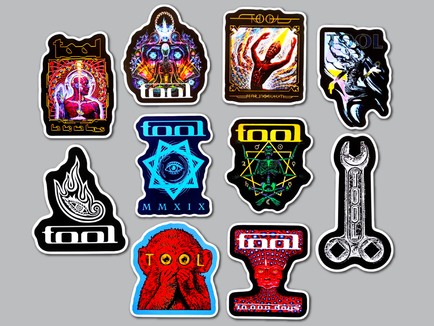 Tool Sticker Pack (10 Stickers)