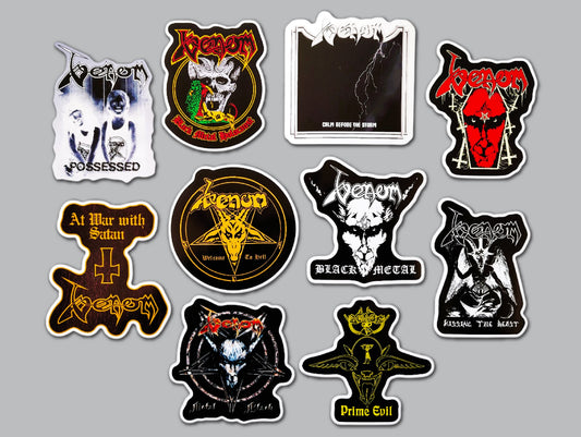 Venom Sticker Pack (10 Stickers)