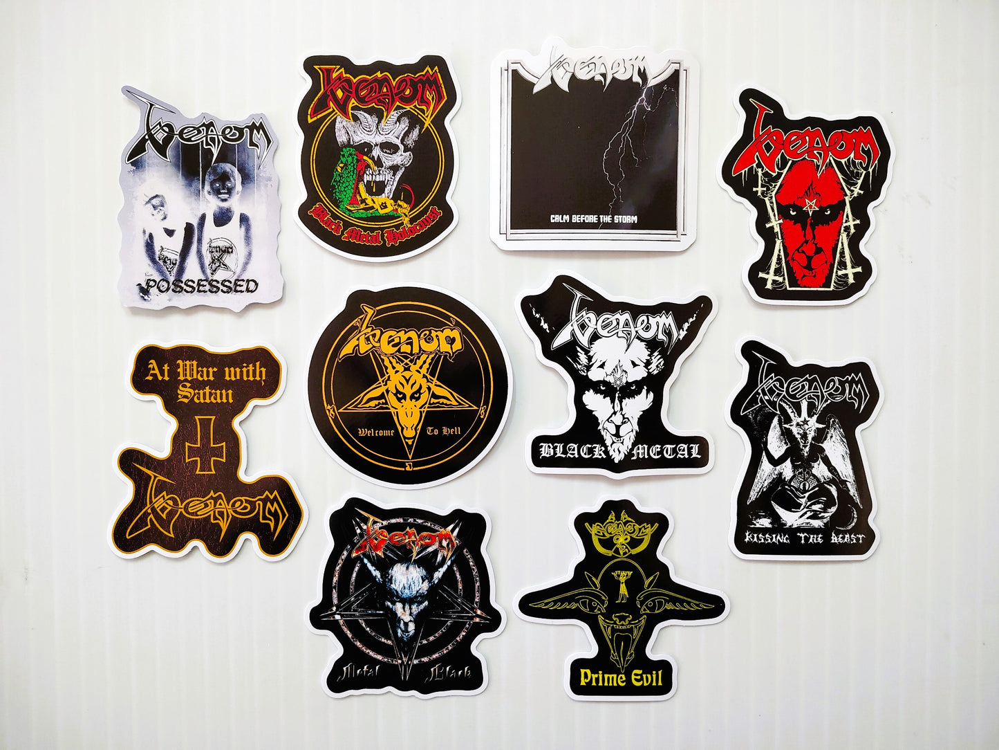 Venom Sticker Pack (10 Stickers)