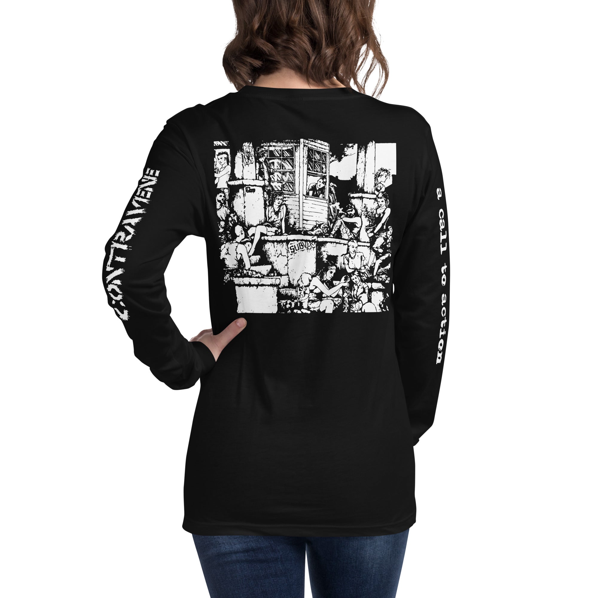 Contravene - A Call To Action Long Sleeve T-Shirt – Omni-Cult