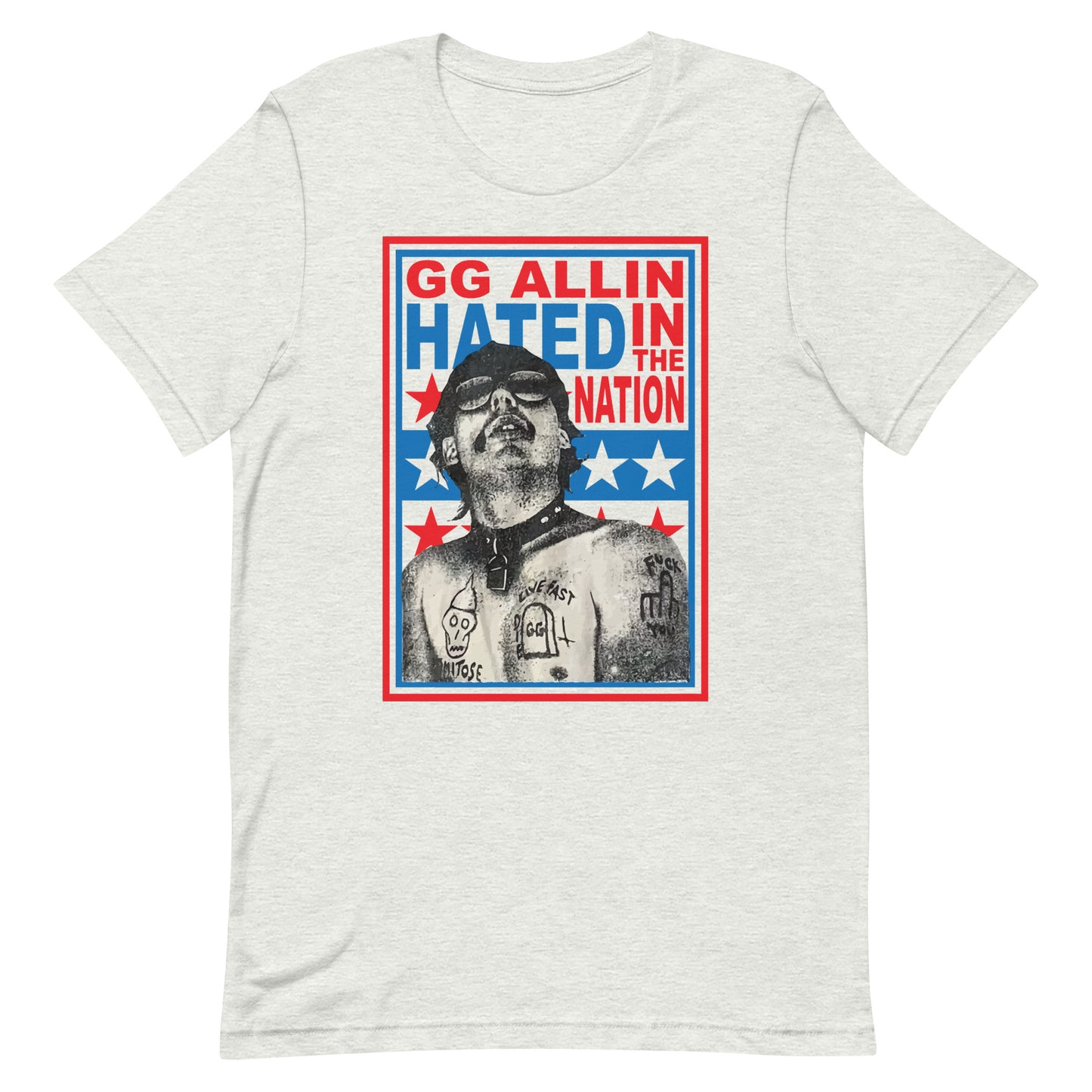 GG Allin - Hated In The Nation T-Shirt