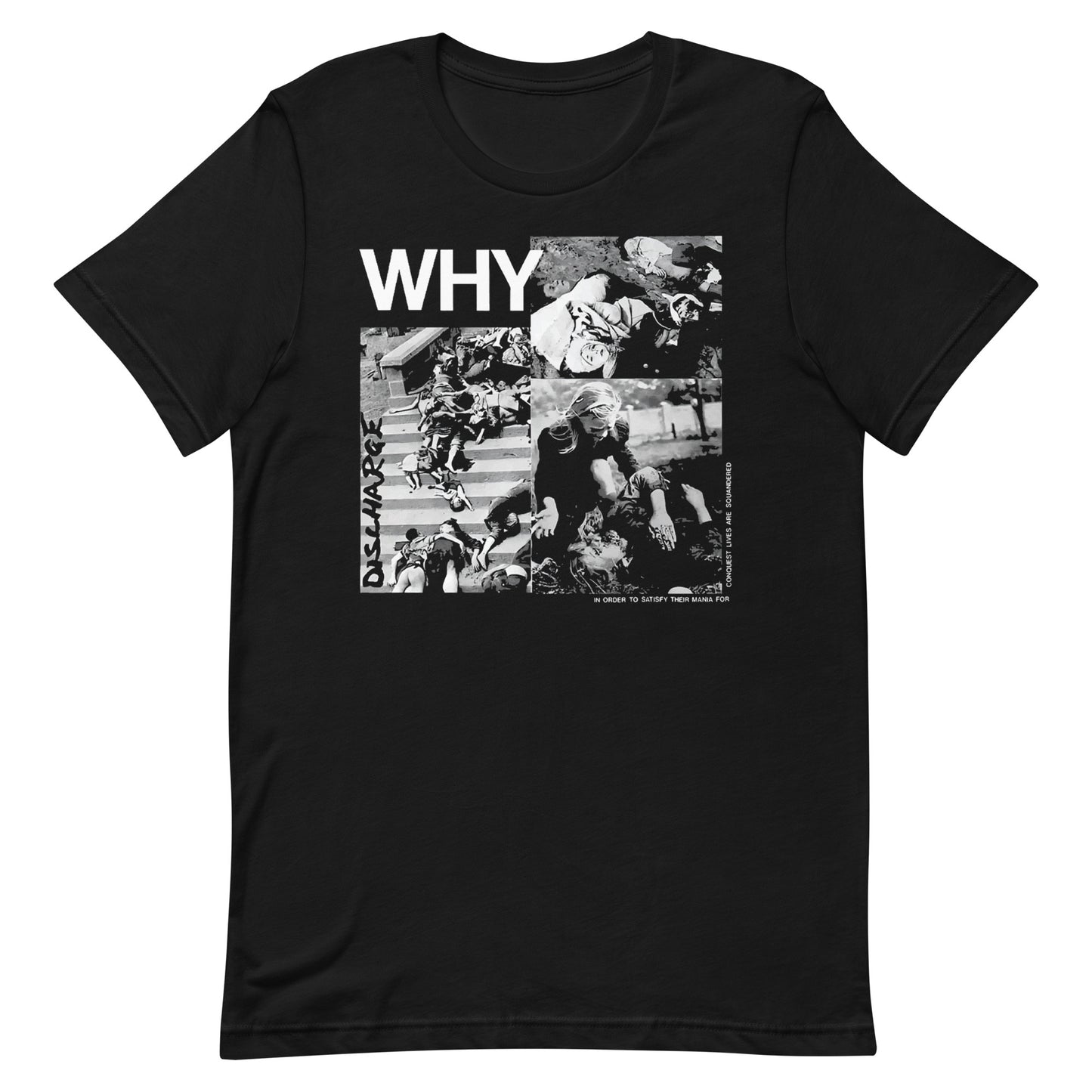 Discharge - Why T-Shirt