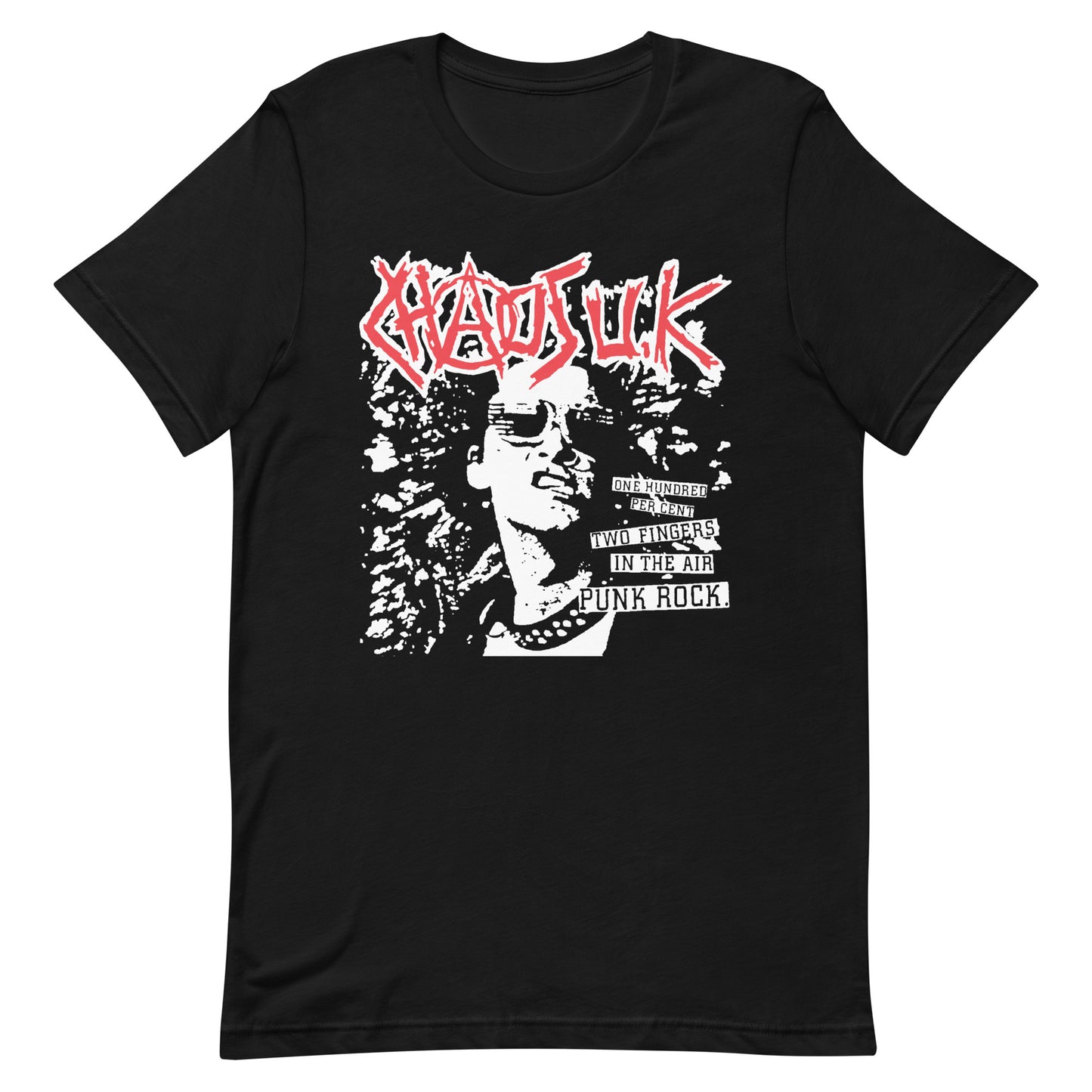 Chaos U.K. - Two Fingers In The Air Punk Rock T-Shirt