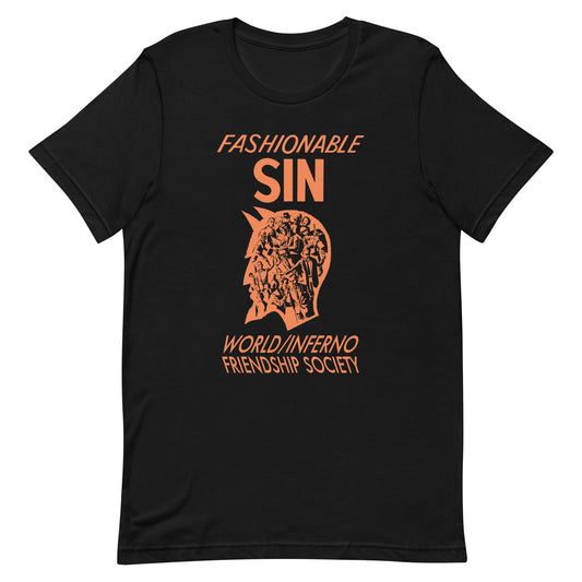 World Inferno Friendship Society - Fashionable Sin T-Shirt