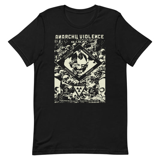 G.I.S.M. - Anarchy & Violence Collage T-Shirt