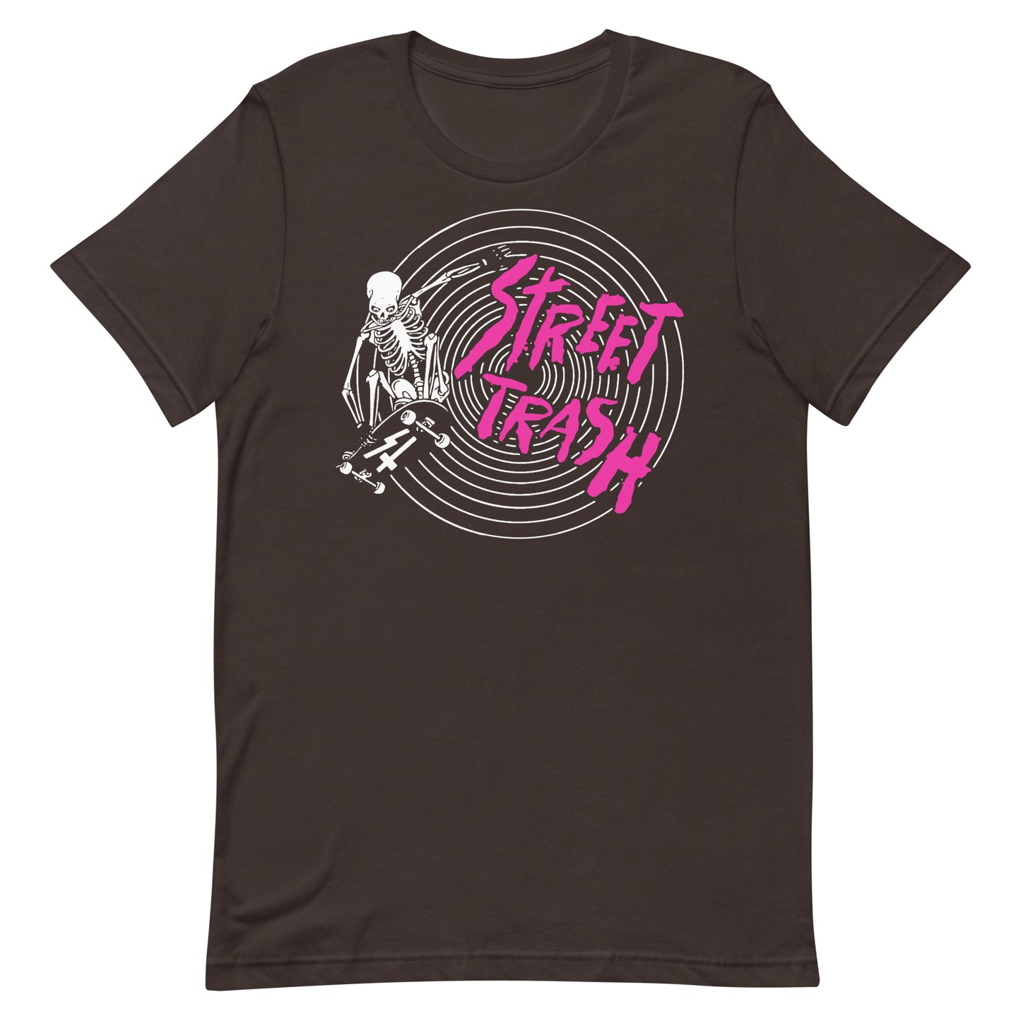 Street Trash - Skating Skeleton T-Shirt