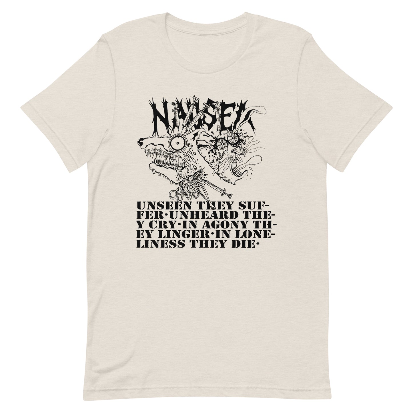 Nausea - Unseen They Suffer T-Shirt