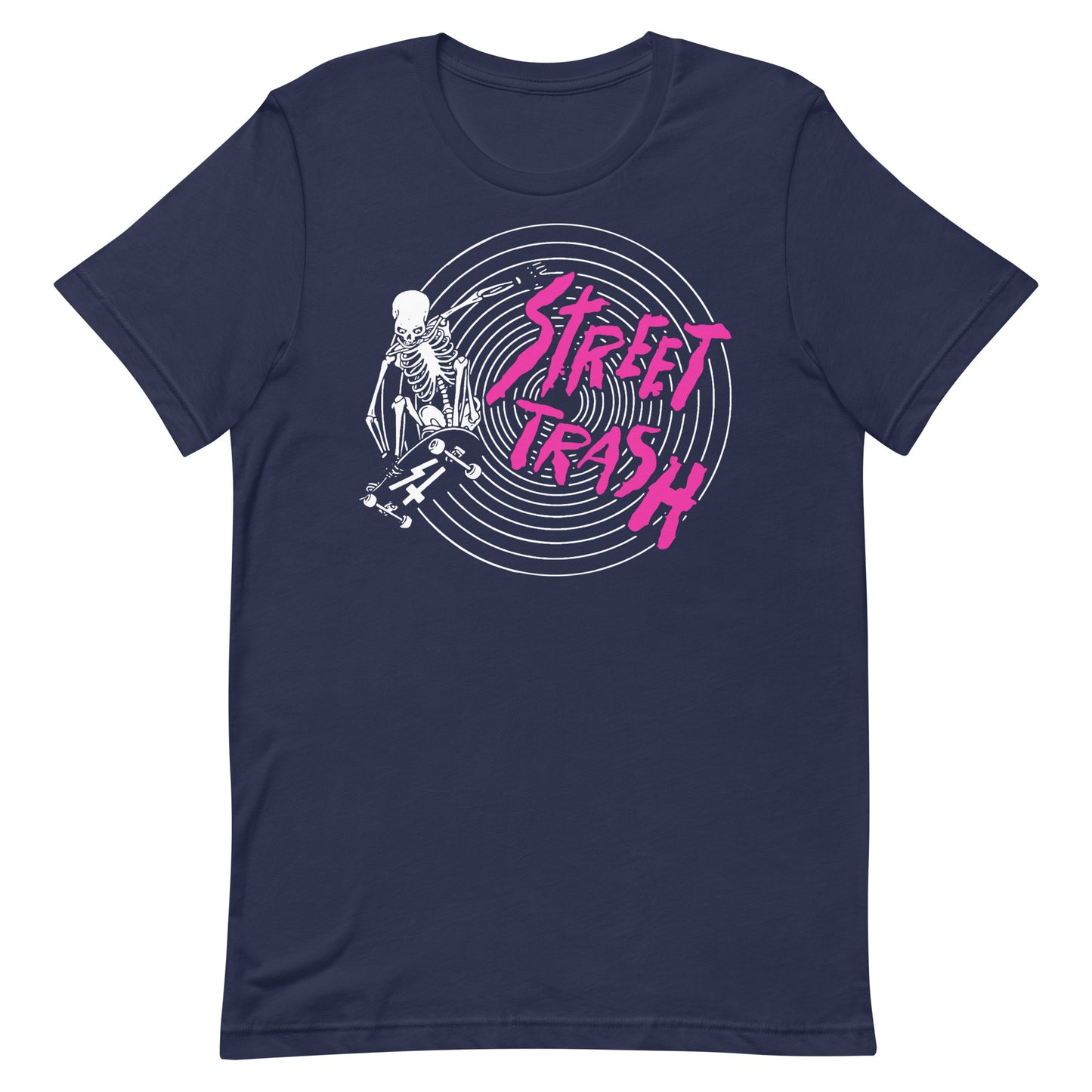 Street Trash - Skating Skeleton T-Shirt