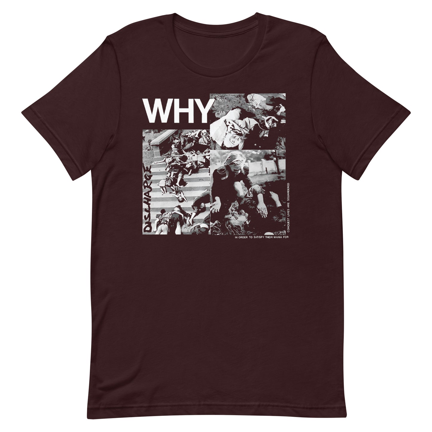 Discharge - Why T-Shirt