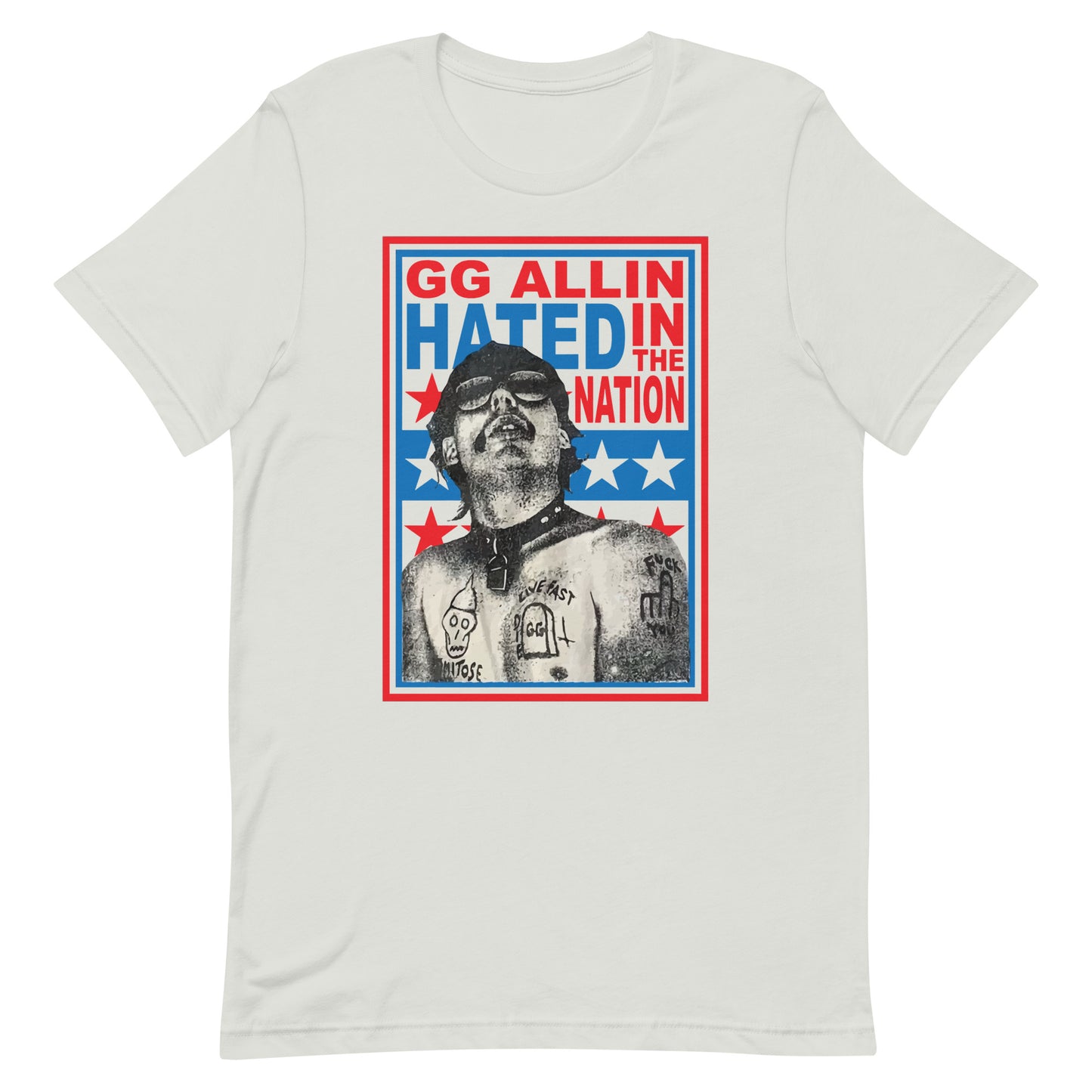 GG Allin - Hated In The Nation T-Shirt
