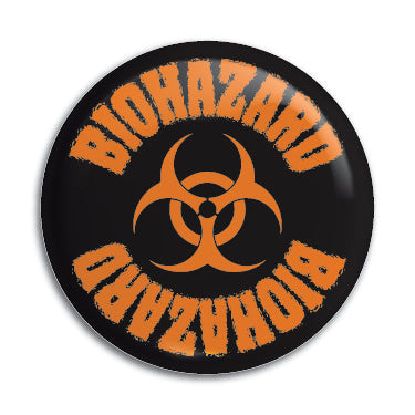 Biohazard 1" Button / Pin / Badge