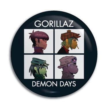 Gorillaz (Demon Days) 1" Button / Pin / Badge