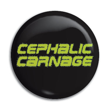 Cephalic Carnage 1" Button / Pin / Badge Omni-Cult