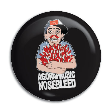 Agoraphobic Nosebleed (Tampons) 1" Button / Pin / Badge Omni-Cult