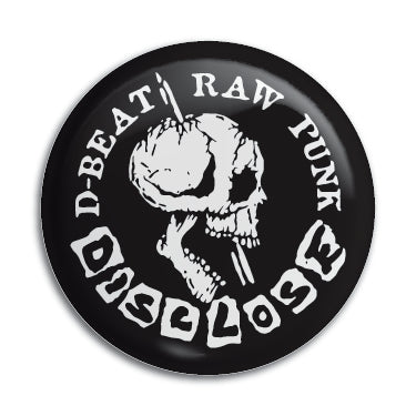 Disclose (D-Beat Raw Punk) 1" Button / Pin / Badge Omni-Cult