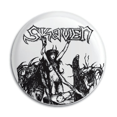 Skaven (Flowers Of Flesh And Blood) 1" Button / Pin / Badge