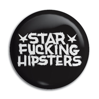 Star Fucking Hipsters (Logo Only) 1" Button / Pin / Badge Omni-Cult