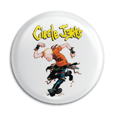 Circle Jerks (Skankin Guy) 1" Button / Pin / Badge Omni-Cult