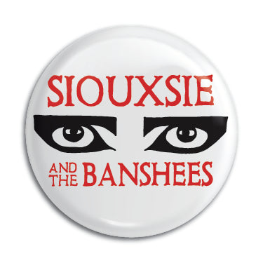 Siouxsie And The Banshees (Eyes Logo) 1" Button / Pin / Badge Omni-Cult