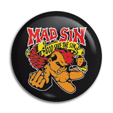 Mad Sin 1" Button / Pin / Badge Omni-Cult