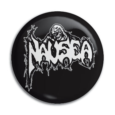 Nausea (LA Grindcore) 1" Button / Pin / Badge Omni-Cult