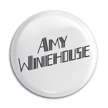 Amy Winehouse (Logo) 1" Button / Pin / Badge