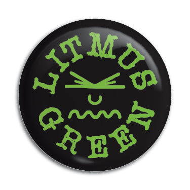 Litmus Green 1" Button / Pin / Badge Omni-Cult