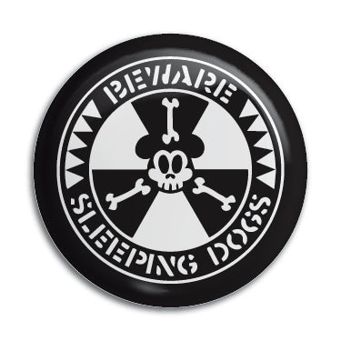 Sleeping Dogs (Beware) 1" Button / Pin / Badge Omni-Cult