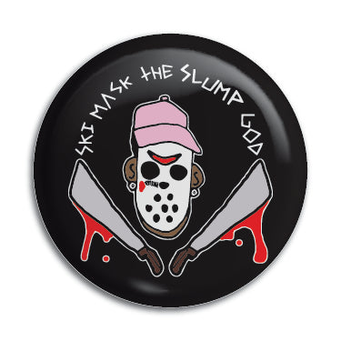 Ski Mask The Slump God 1" Button / Pin / Badge