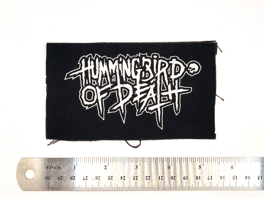 Hummingbird Of Death Canvas Patch